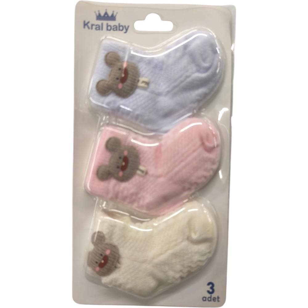 Aksesuarlı bebe çorap