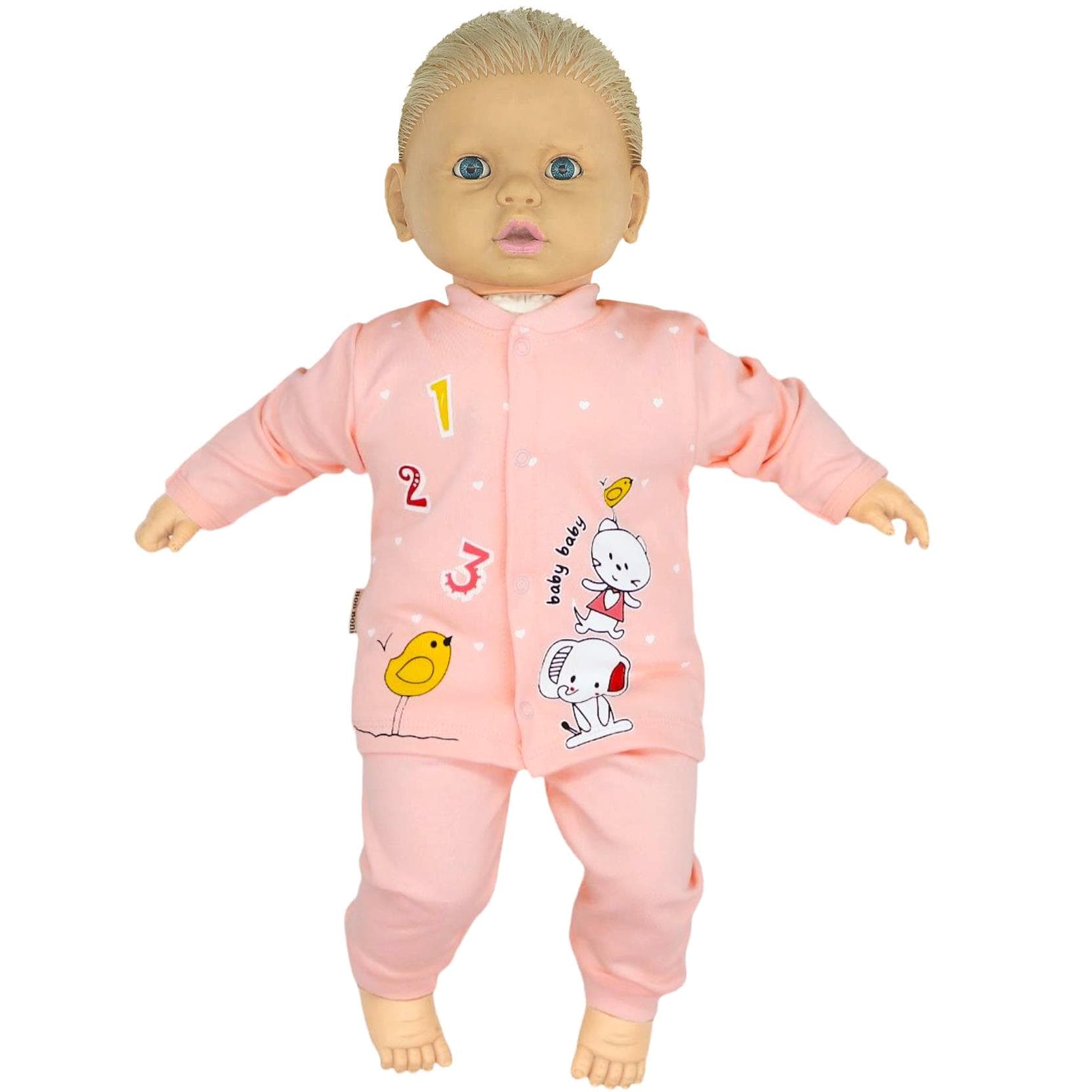 Kaliteli yeni doğan bebek pijama takımları toptan