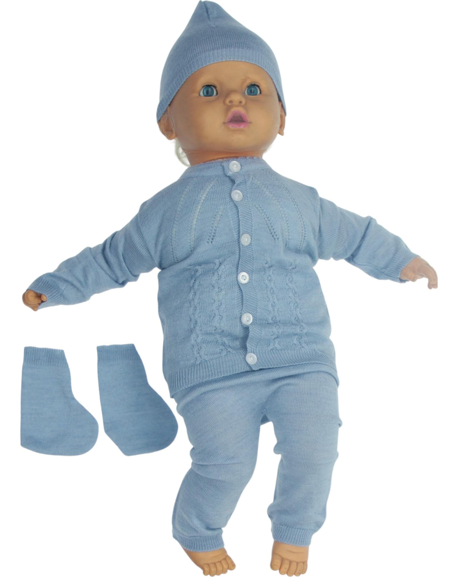 Yün triko bebek giyim modelleri toptan 3-6 ay (1/4)