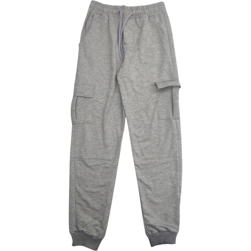 Kargo cepli çocuk spor pantolonları (1/3)