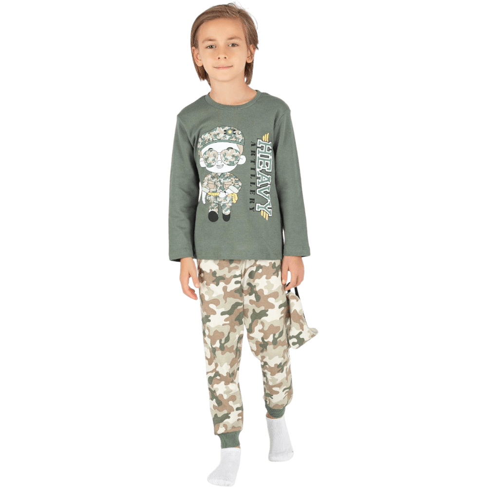 Kamuflaj desen pijama takımları