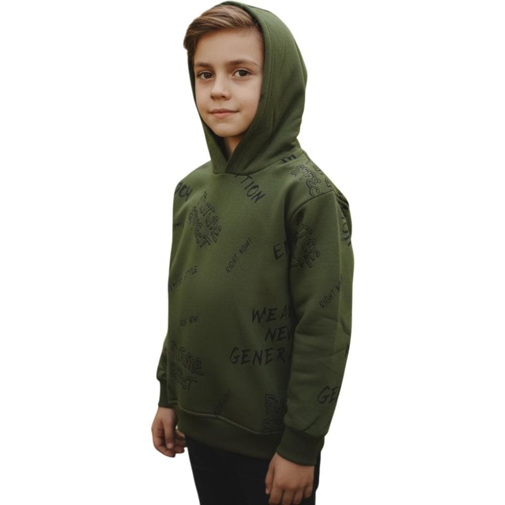 Mevsimlik kapüşonlu sweatshirt (1/2)