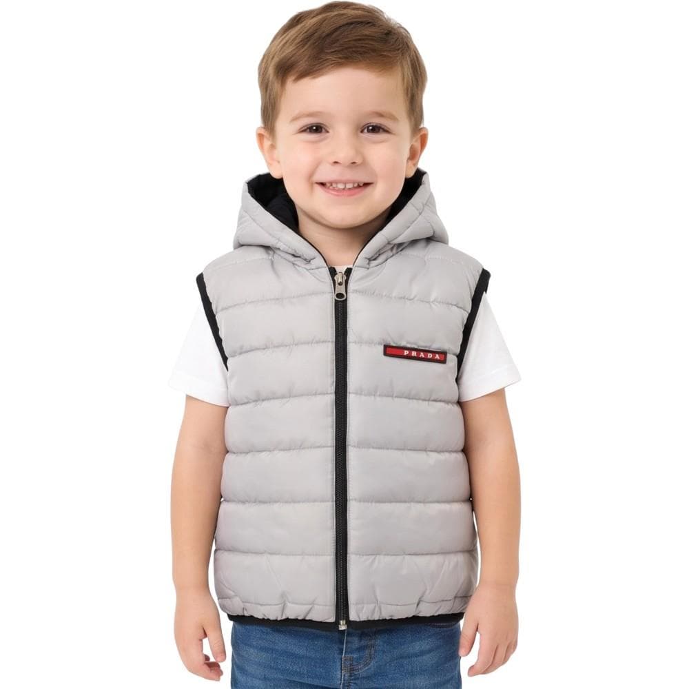 Kapüşonlu çocuk yelek (1/4)