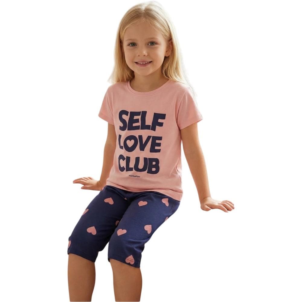 SELF LOVE SET baskılı yazlık pijama takımları