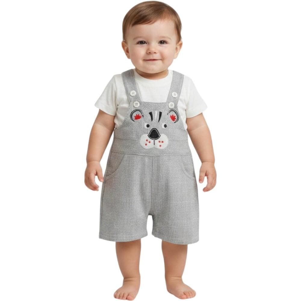 Yazlık bebek takımlar toptan salopetler 6-9-12-18 ay