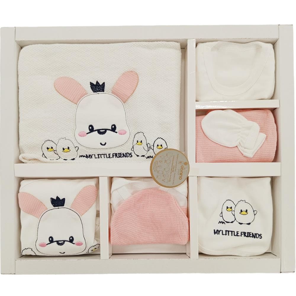 10 parçalı MY LITLE FRIENDS baskılı hastahane çıkışı bebek (1/3)