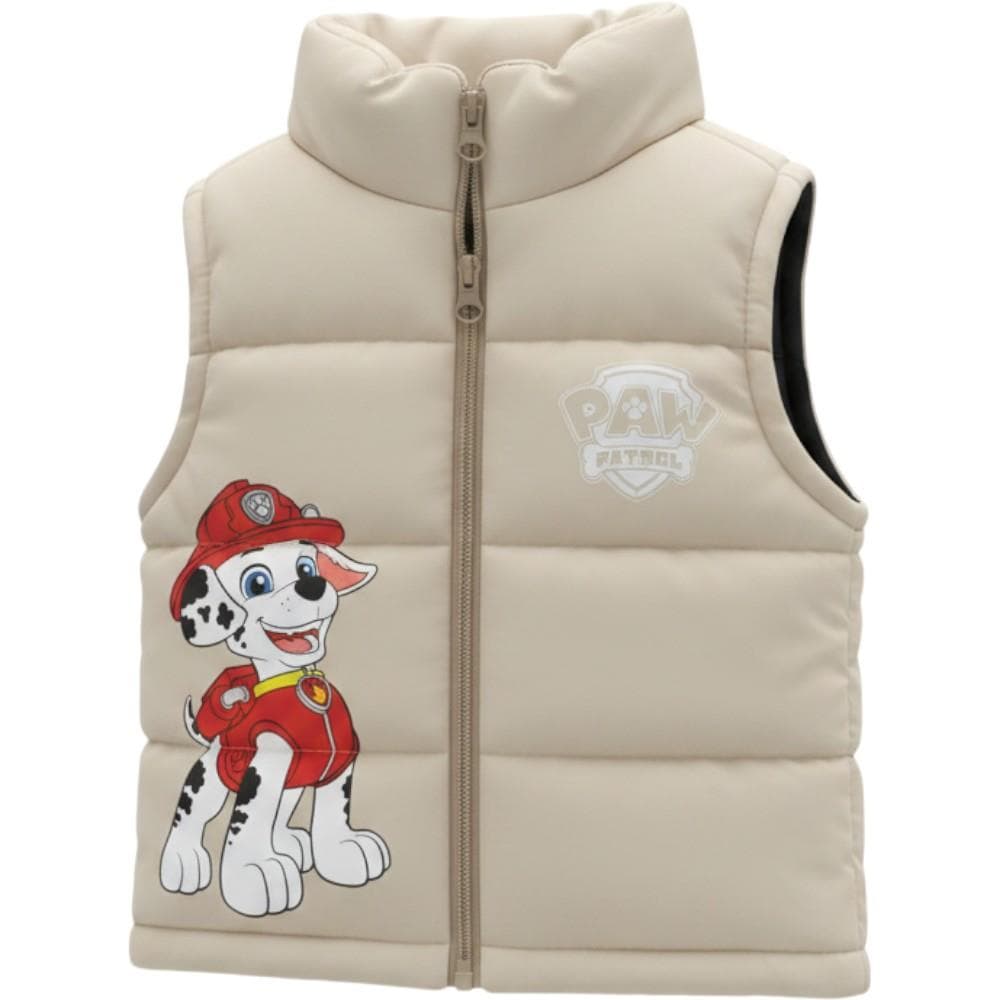 Elyaflı "Paw Patrol" (Marshall karakteri) baskılı yelek (1/4)