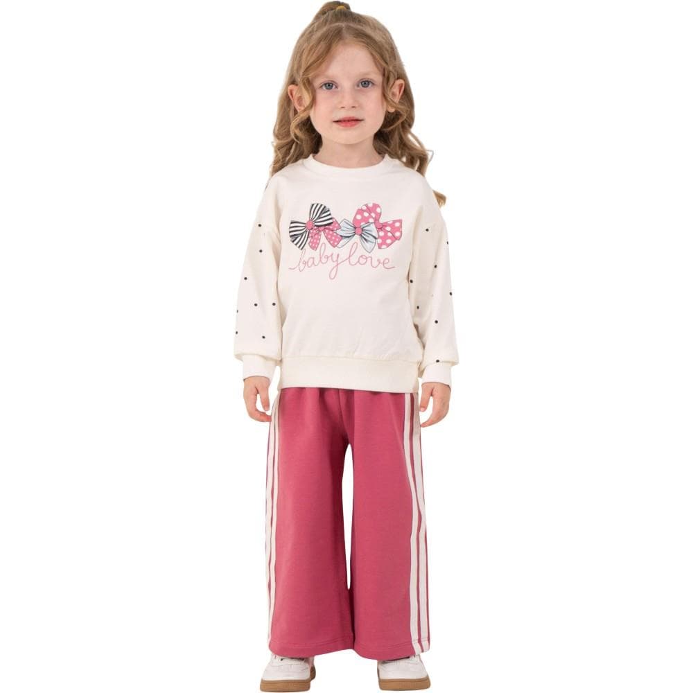 Sweatshirt ve pantolon eşofman takımı